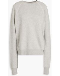 RE/DONE - Sweatshirt aus fleece - Lyst