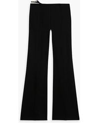 Maje - Embellished Twill Flared Pants - Lyst