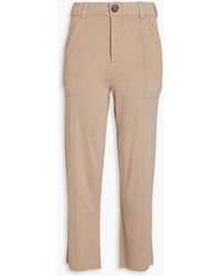 NAADAM - Cropped Knitted Straight-leg Pants - Lyst