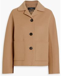 Weekend by Maxmara - Sale Wool-Blend Felt Jacket - Lyst