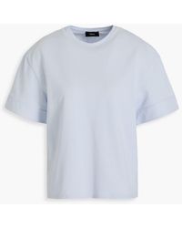 Theory - Cotton-blend Piqué T-shirt - Lyst