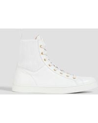 Gianvito Rossi - High-top-sneakers aus leder - Lyst