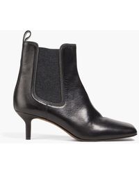 Brunello Cucinelli - Bead-embellished Leather Chelsea Boots - Lyst
