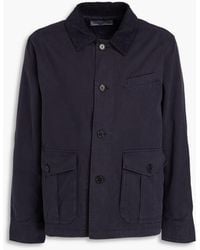 Officine Generale - Cotton-twill Jacket - Lyst