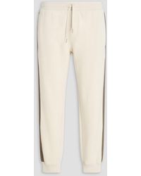 Rag & Bone - Cropped French Cotton-Blend Terry Sweatpants - Lyst