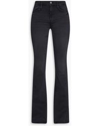 FRAME - Le High High-rise Flared Jeans - Lyst