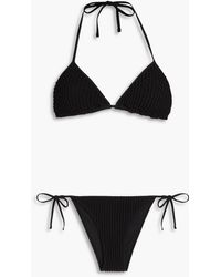Gentry Portofino - Crochet-knit Triangle Bikini - Lyst