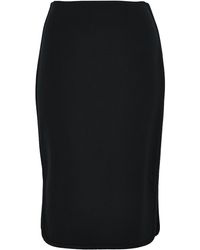 Diane von Furstenberg Ponte Skirt - Black