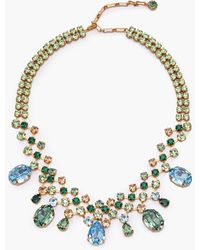 Zimmermann - Gold-plated Crystal Necklace - Lyst