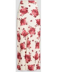 Faithfull the Brand - Elise Floral-Print Linen Maxi Skirt - Lyst