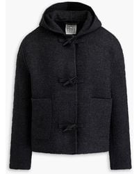 TOTEME - Wool-Blend Felt Hooded Jacket - Lyst