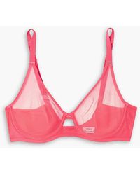 Agent Provocateur - Lucky Tulle Underwired Bra - Lyst