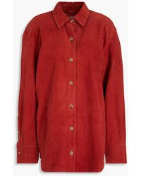Loulou Studio - Suede Shirt - Lyst