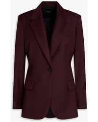 Theory - Wool-Twill Blazer - Lyst