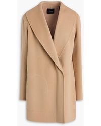 Theory - Wool And Cashmere-blend Coat - Lyst