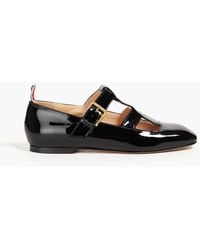 Thom Browne - Patent-leather Ballet Flats - Lyst