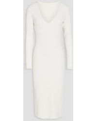 Jonathan Simkhai - Ribbed-knit Midi Dress - Lyst