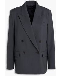 JOSEPH - Jaden Double-Breasted Wool-Blend Twill Blazer - Lyst