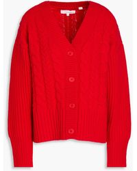 Chinti & Parker - Aran cardigan aus wolle mit zopfstrickmuster - Lyst