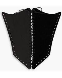 Maticevski - Cetona Lace-up Perspex Corset - Lyst