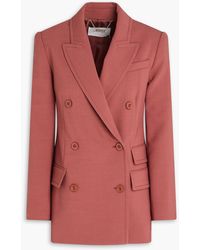 Zimmermann - Double-breasted Crepe Blazer - Lyst