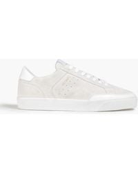 RE/DONE - 90s Skate Leather-trimmed Suede Sneakers - Lyst