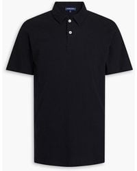 Frescobol Carioca - Constantino Cotton And Linen-blend Jersey Polo Shirt - Lyst