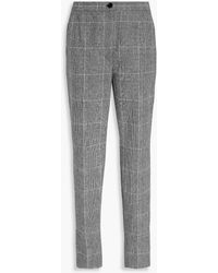 Dolce & Gabbana - Karottenhose aus einer wollmischung mit glencheck-muster - Lyst