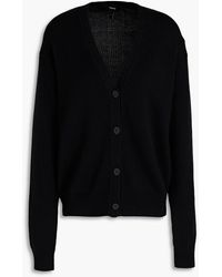 Theory - Cotton And Cashmere-blend Cardigan - Lyst