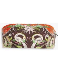 PUCCI - Printed Silk-twill Bandeau Top - Lyst