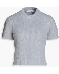 FRAME - Ribbed Alpaca-blend Sweater - Lyst