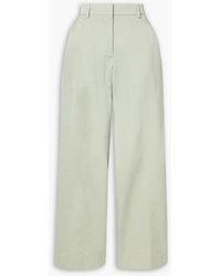 Dries Van Noten - Satin Straight-Leg Pants - Lyst