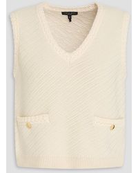Rag & Bone - Claire Jacquard-Knit Cotton-Blend Vest - Lyst