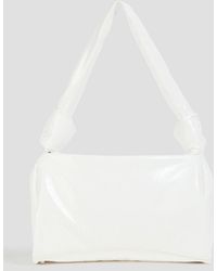 STAUD - Lisbett Patent-Leather Shoulder Bag - Lyst