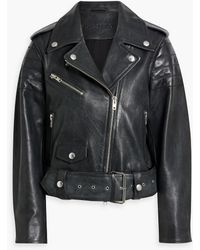 Stand Studio - Icon Mc Leather Biker Jacket - Lyst