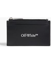 Off-White c/o Virgil Abloh - Printed Leather Cardholder - Lyst