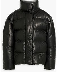Magda Butrym - Quilted Padded Leather Jacket - Lyst