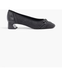 3.1 Phillip Lim - Id Bow-Detailed Denim Pumps - Lyst