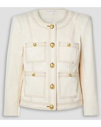 Veronica Beard - Ferazia Cotton-blend Canvas Jacket - Lyst