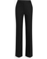 Nili Lotan - Corette Pinstriped Wool-Twill Straight-Leg Pants - Lyst