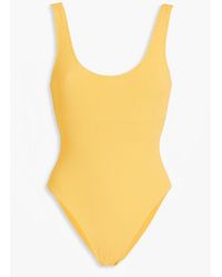 Solid & Striped - The Luela Stretch-Seersucker Swimsuit - Lyst