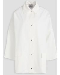 TOTEME - Oversized Cotton-twill Shirt Jacket - Lyst