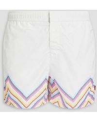 Missoni - Short-length Printed Swim Shorts - Lyst