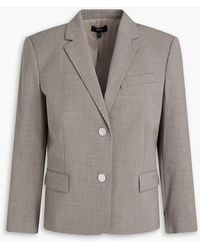 Theory - Cropped Wool-blend Blazer - Lyst