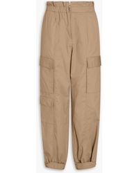 Sandro - Cotton Tapered Pants - Lyst