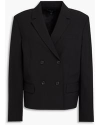 Theory - Double-breasted Wool-blend Blazer - Lyst