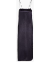Tibi - Satin-crepe Midi Slip Dress - Lyst