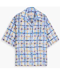 Marni - Printed Silk Shirt - Lyst