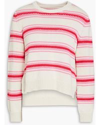 Chinti & Parker - Striped Cotton Sweater - Lyst
