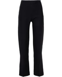 Valentino Garavani - Silk And Wool-blend Crepe Straight-leg Pants - Lyst